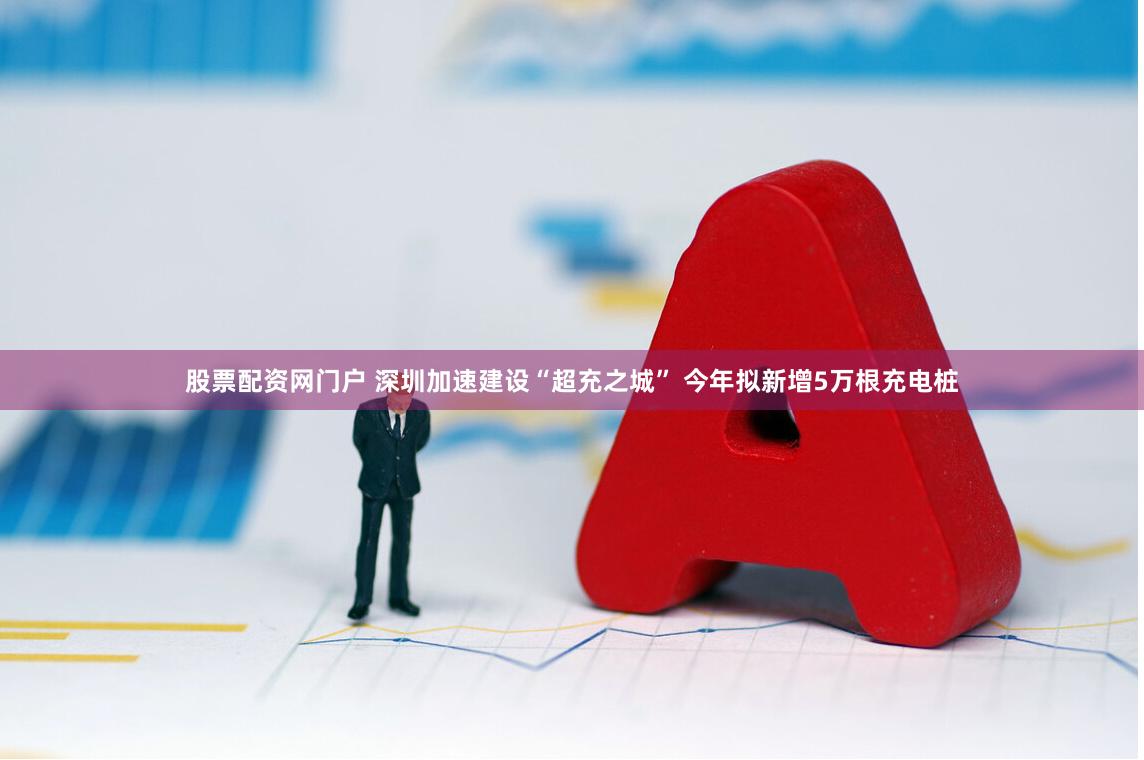 股票配资网门户 深圳加速建设“超充之城” 今年拟新增5万根充电桩